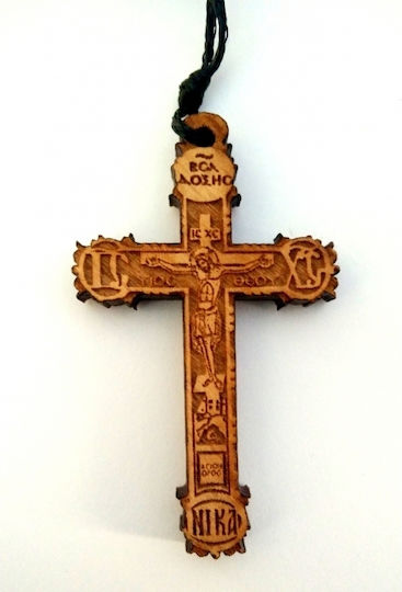IconsGR No.35 Σταυρός Λαιμού Καφέ