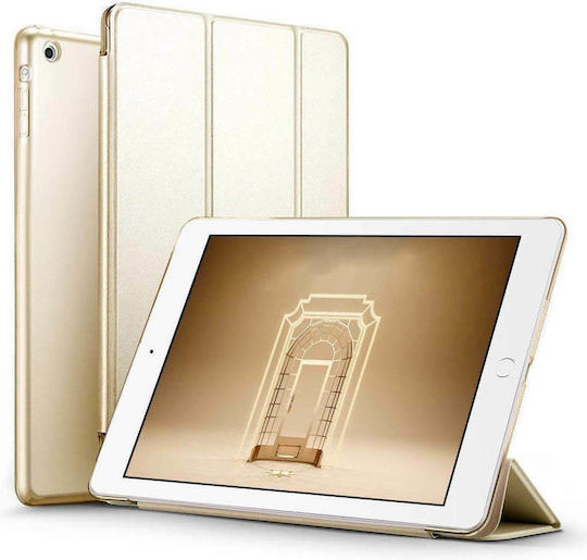 Tri-Fold Flip Cover Gold for iPad 2019/2020/2021 10.2''