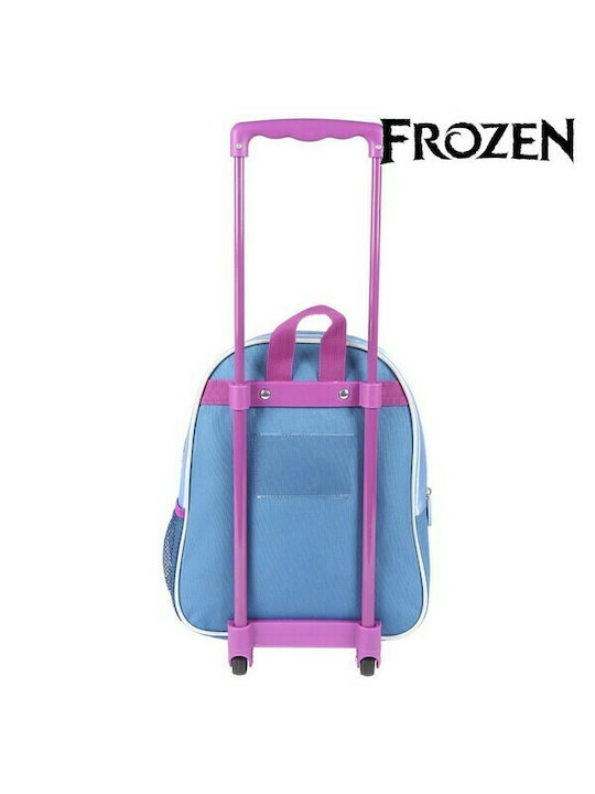 Frozen School Bag Trolley Elementary, Elementary in Blue color