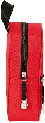 Graffiti Pencil Case with 1 Compartment Red