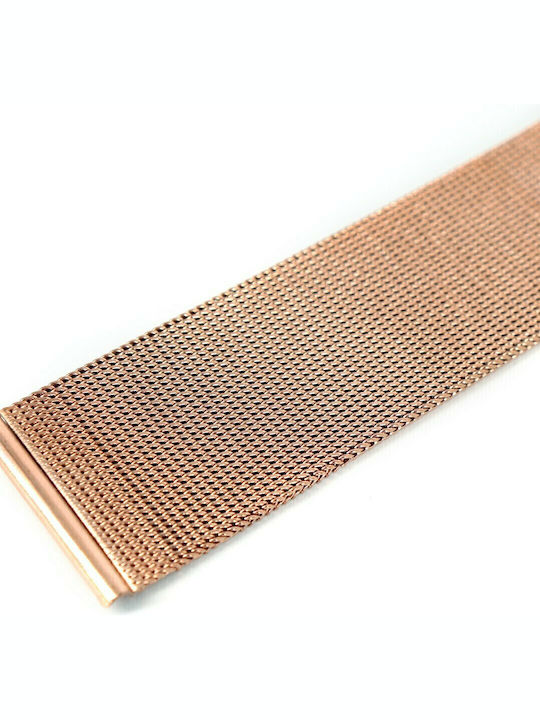 Vitopoulos Metallic-Armband Rose Gold 20mm