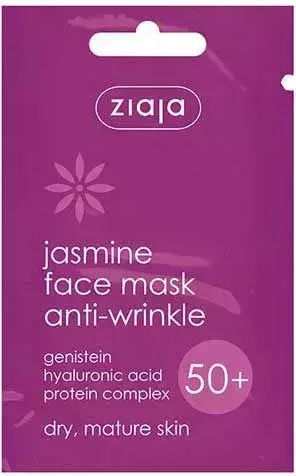 Ziaja Jasmine Jasmine Anti-Wrinkle Μάσκα Ομορφιάς Προσώπου για Αντιγήρανση 7ml
