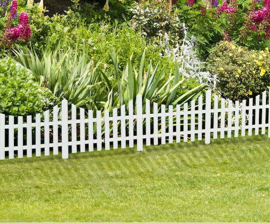 Inkazen Garduri din Plastic în Culoarea Alb 60x32.5cm