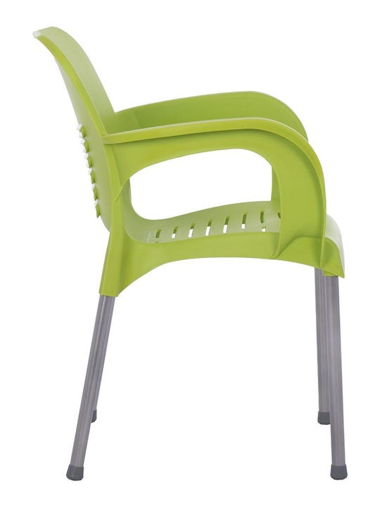 Outdoor Chair Polypropylene Eco Green 60x50x80cm