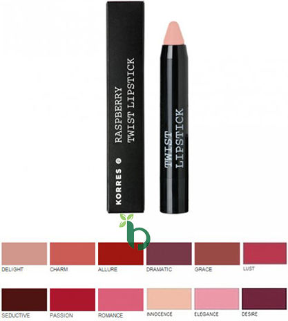 Korres Raspberry Twist Pencil Κραγιόν Matte Innocence 2.5gr