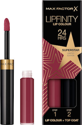 Max Factor Lipfinity Lip Colour Limited Edition Lang anhaltend Flüssig Lippenstift Reines