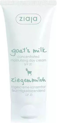 Ziaja Goat’s Milk fără culoare Hidratantă Cremă Pentru Față cu SPF20 50ml