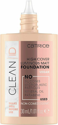 Catrice Cosmetics ID High Cover Luminous Matt Machiaj lichid 025 Piersică caldă 30ml