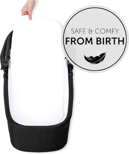 Hauck Move So Simply Set Verstellbar 2 in 1 Baby Kinderwagen Geeignet für Neugeborene Schwarz