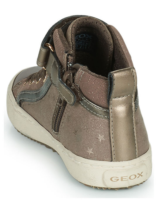 Kalispera Kids Sneakers High with Scratch Beige
