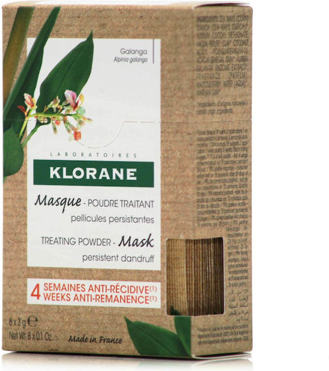 Klorane Galanga Μάσκα Μαλλιών για Επανόρθωση με Άργιλο 24gr