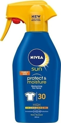 Nivea Sun Protect & Moisture Trigger Sunscreen Lotion for the Body SPF30 in Spray 300ml