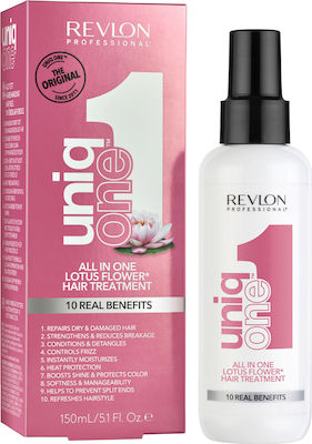 Revlon Uniq One Lotion de întărire Toate într-o singură floare de lotus pentru Păr Toate Tipurile (1bucx150ml)