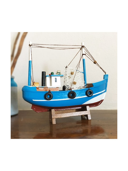 SP Souliotis Wooden Miniature Ship 20cm