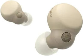 Sony LinkBuds S Bluetooth Handsfree Earphones with Sweat Resistance and Charging Case Taupe