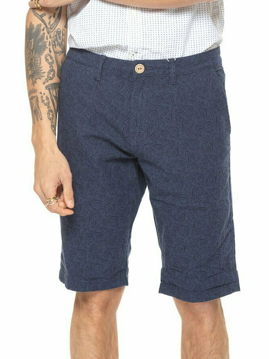 Tom Tailor Men's Shorts Chino Navy Blue