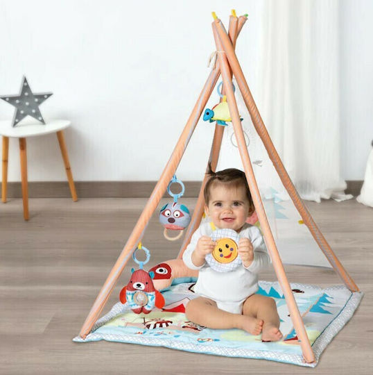 Kiokids Kids Indian Teepee Play Tent Forrest 3048 Multicolour