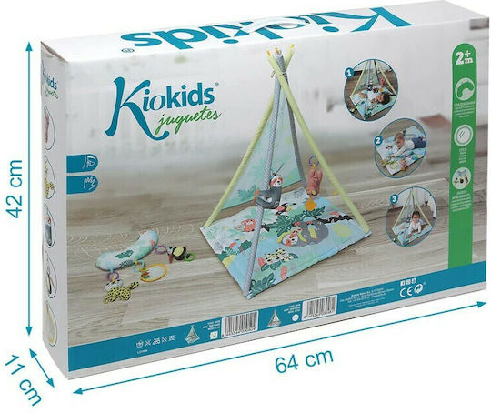 Baby Adventure Kids Indian Teepee Play Tent TeePee Multicolour