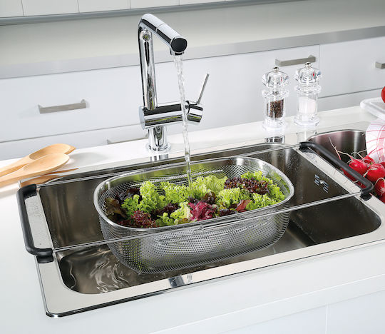 Kuchenprofi Stainless Steel Colander Vegetables 34x24cm 1pcs