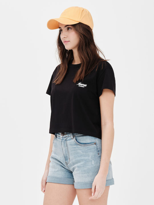 Women's Crop T-shirt Black