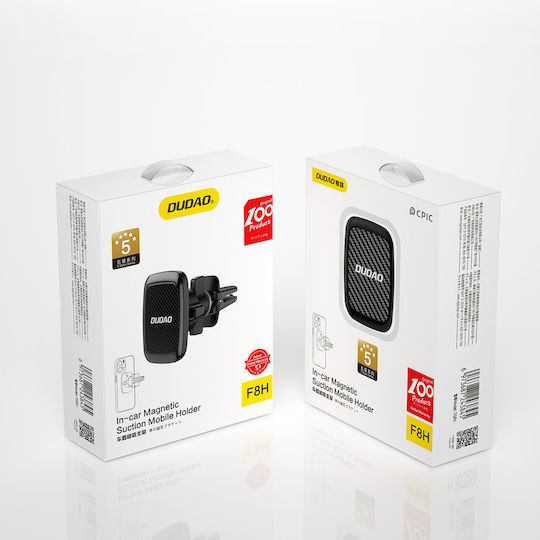 Dudao F8Η Car Mobile Mount with Magnet Black