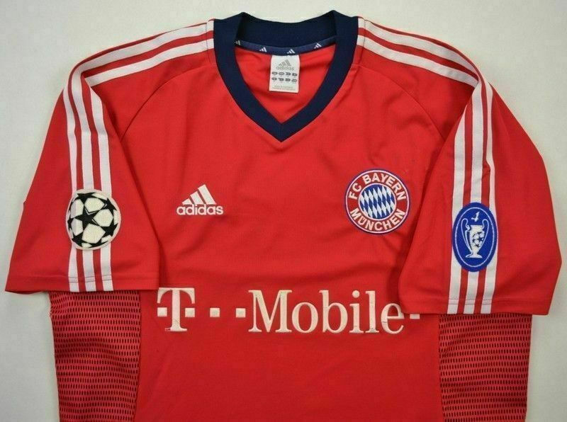 FC Bayern München Adidas Heim Trikot 2002/03 -T