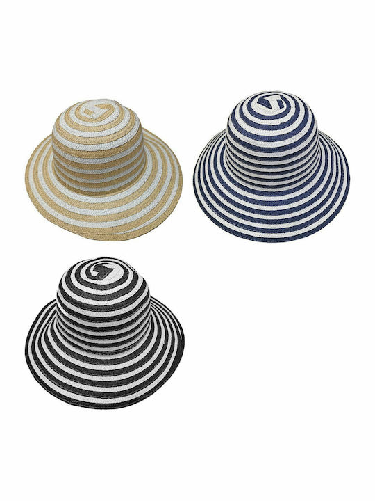 Summertiempo Дамска Сламена Шапка Cloche Синя