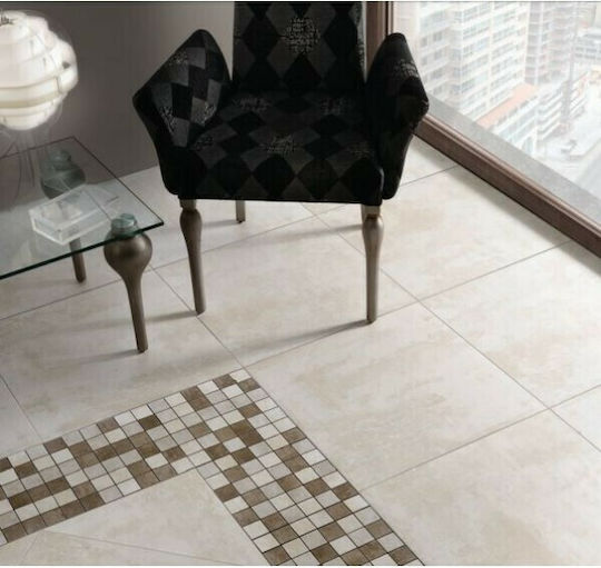 Karag Space Floor Interior Matte Porcelain Tile 60x60cm Gris