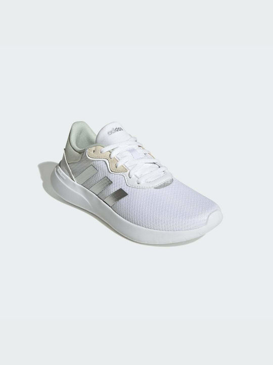 Adidas Racer 3.0 Sneakers Cloud White / Silver Metallic / Linen Green