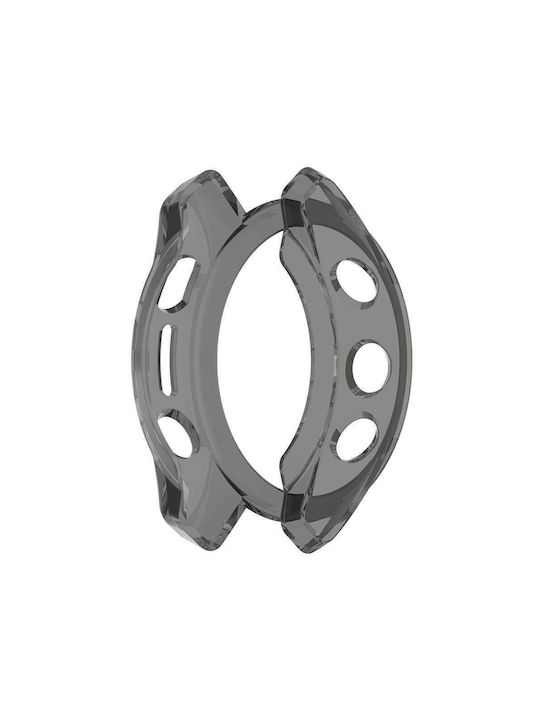 Tech-Protect Defense Θήκη Σιλικόνης σε Μαύρο χρώμα για το Garmin Fenix 7S