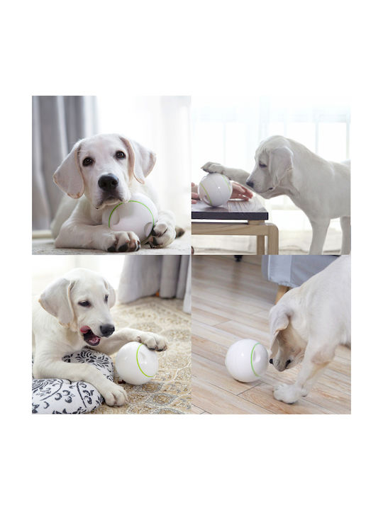 Doggy Village Prize Orb Μπάλα Παιχνίδι Σκύλου Λευκή 1τμχ