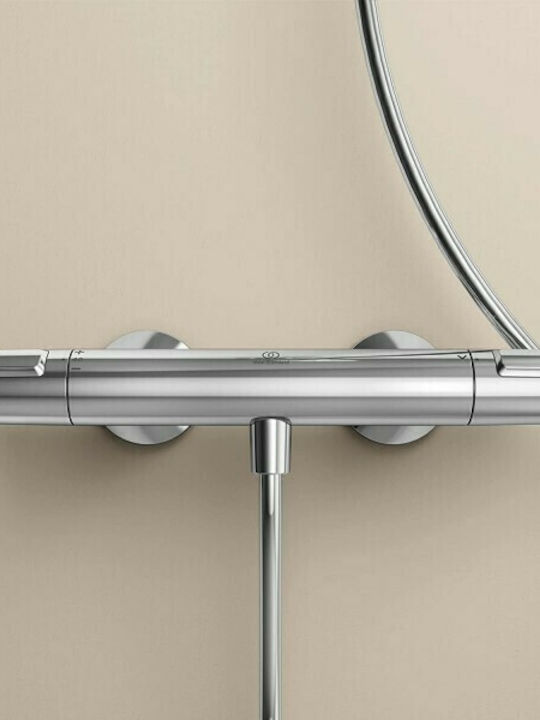 Ideal Standard Ceratherm T25 Bathtub Shower Faucet Thermostatic Silver