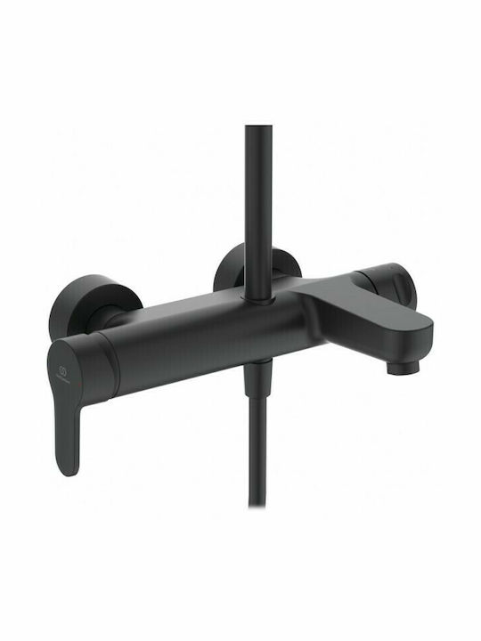Ideal Standard Cerafine O Στήλη Ντουζ με Μπαταρία 112.6cm Ασημί