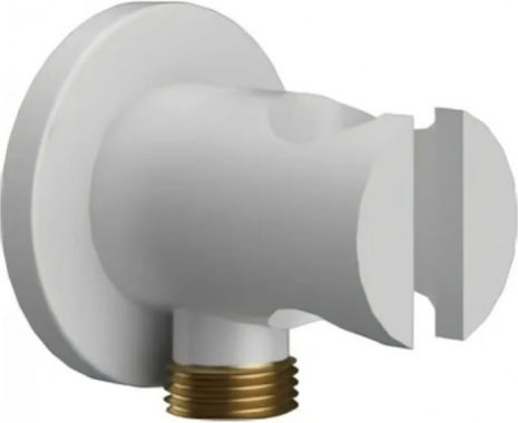 Karag Andare Built-in Mixer, Hand Shower & Shower Head Set for Shower 2 Exits White