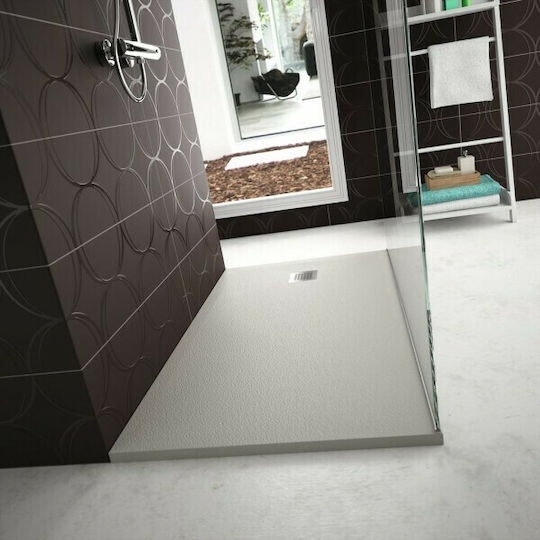 Ideal Standard Rectangular Artificial Stone Shower White Ultra Flat S 120x100x3cm