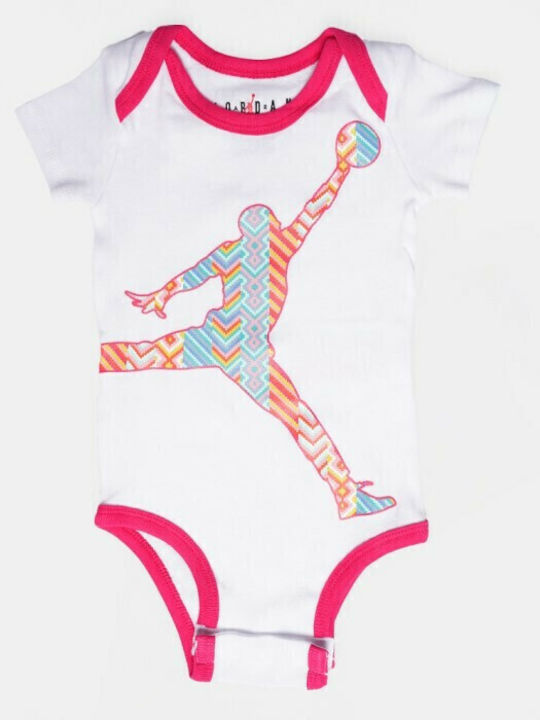 Jordan Set White Bodysuits