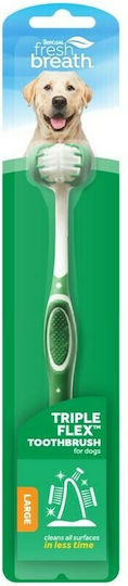 Tropiclean Fresh Breath Tripple Flex Οδοντόβουρτσα για Σκύλους κατά της Πέτρας & Πλάκας