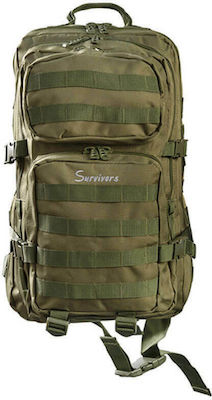 Survivors Military Camouflage Backpack Khaki 45lt