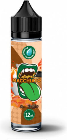 Big Mouth Shot de aromă Caramel Macchiato 12ml/60ml 1buc