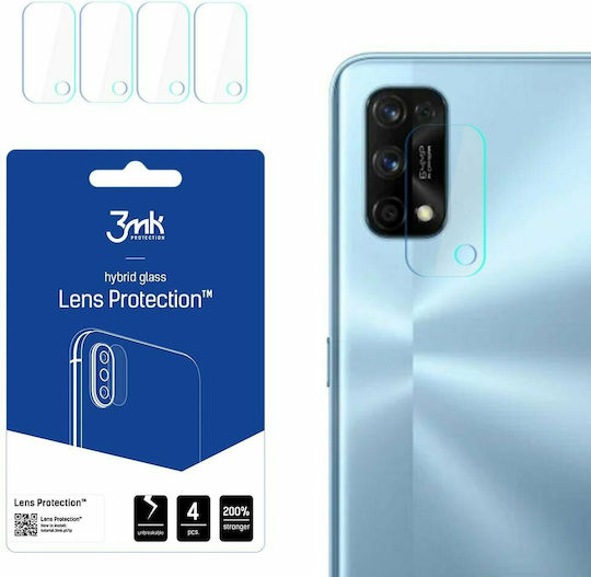 3MK Flexible Lens Protector Προστασία Κάμερας Tempered Glass Διάφανο για το Realme 7 Pro