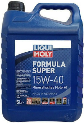 Liqui Moly Λάδι Αυτοκινήτου Formula Super 15W-40 5lt