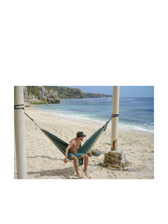 Ticket To The Moon Parachute Double Hammock Dark Green / Khaki 320x200cm