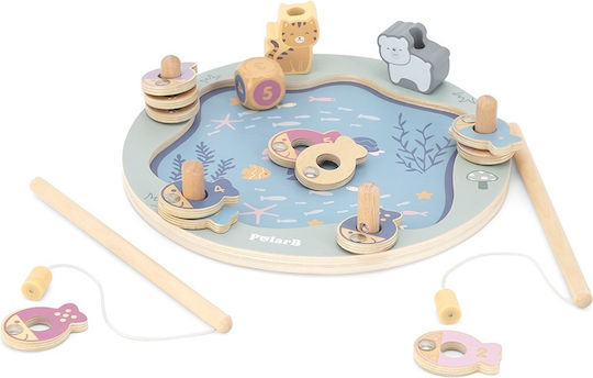 Viga Toys Ξύλινο Παιχνίδι Ψαρέματος Ψάρεμα για 2+ Ετών