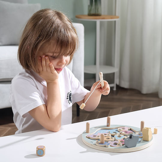 Viga Toys Ξύλινο Παιχνίδι Ψαρέματος Ψάρεμα για 2+ Ετών