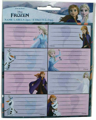 Gim Notebook Labels Frozen 16pcs