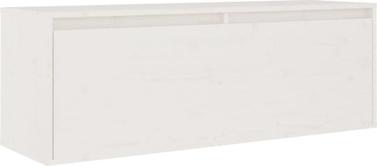 Wohnzimmer TV-Einheit Weiß L100xB30xH35cm