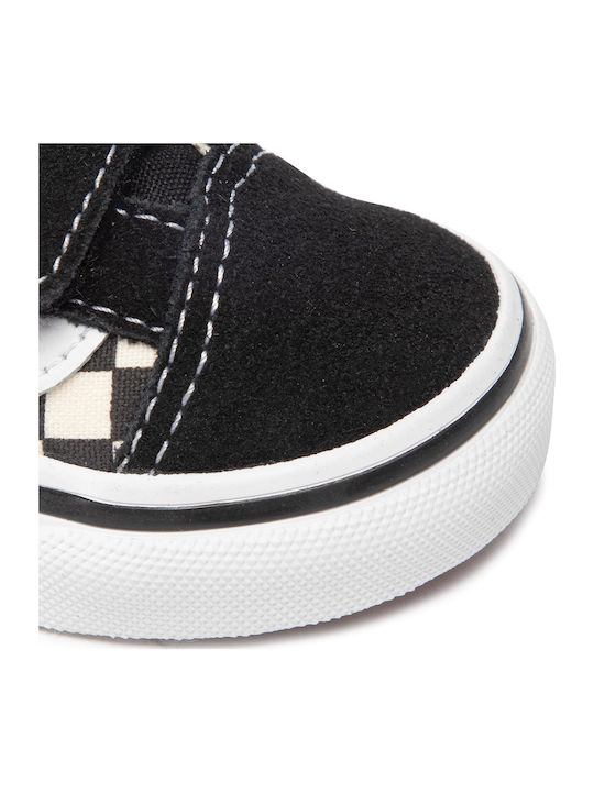 TD Old Skool V Παιδικά Sneakers με Σκρατς Μαύρα