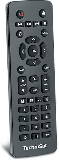 Technisat Digitradio 602 Επιτραπέζιο Ραδιόφωνο Ρεύματος DAB+ με Bluetooth και USB Μαύρο