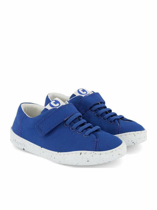 PEU Παιδικά Sneakers με Σκρατς Μπλε