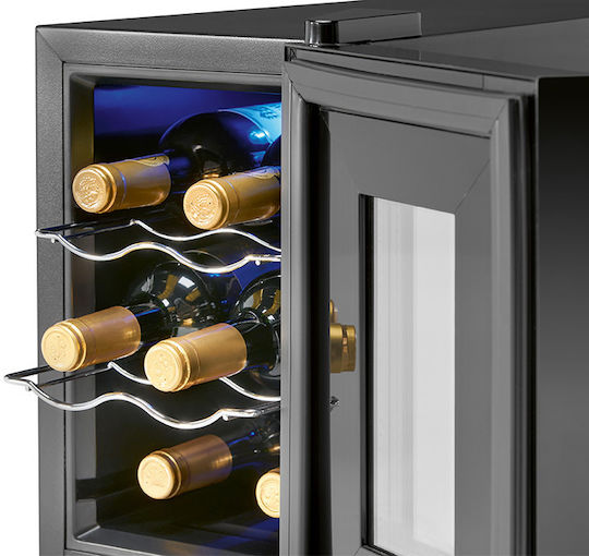 Profi Cook PC-WK 1230 Commercial Wine Refrigerator 17lt +11°C / +18°C L24.6 x W50 x H39.5cm